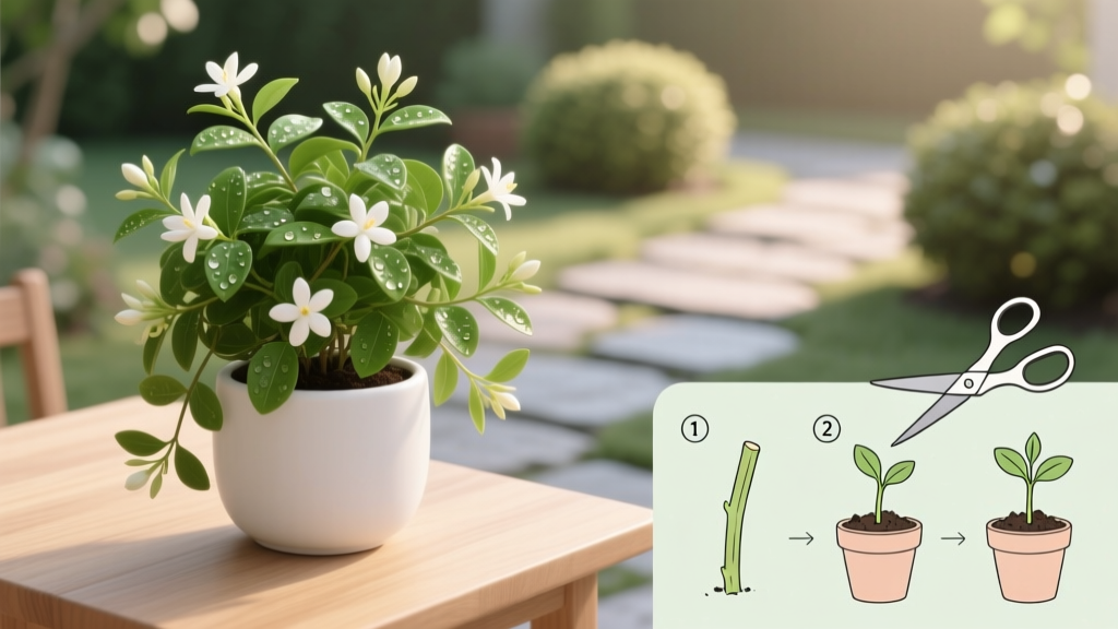Non-Flowering How to Propagate Asiatic Jasmine Plants: The 3 Foolproof Methods That Work Even When It Won’t Bloom (No Seeds Needed — Just Scissors, Soil & 10 Days)