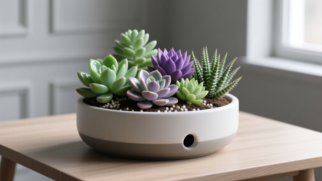 How to Plant Succulents in an Indoor Planter Without Drainage: A Fertilizer Guide That Prevents Root Rot (No Drill, No Drainage Holes Needed — Just Smart Science)