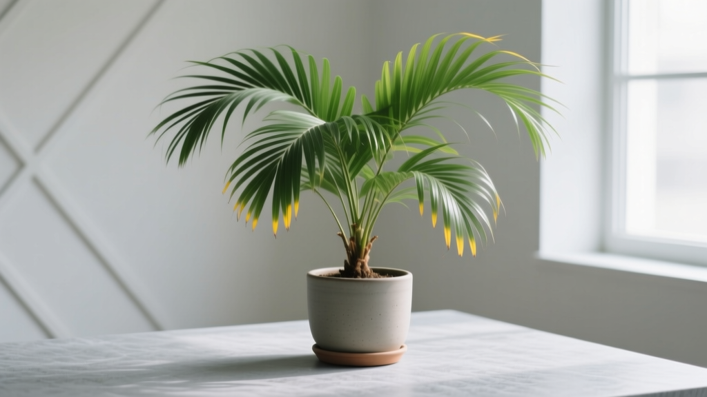 How Much Water to Give Palm Plant Indoor Not Growing: The 5-Step Hydration Reset That Revived My 7-Year Stagnant Areca (No More Yellow Tips or Mushy Stems)