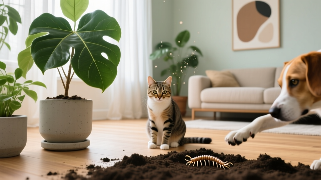 Can Pets Get Parasites from Indoor Plants? The Truth About Soil-Borne Worms, Mites, and Hidden Risks — Plus 7 Proven Steps to Keep Your Cat or Dog Safe Without Removing a Single Plant
