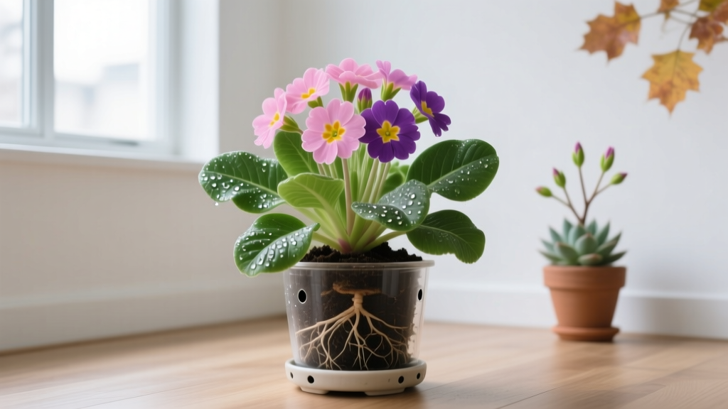 Can Primrose Be an Indoor Plant? Watering Schedule Secrets That Prevent Root Rot, Yellow Leaves, and Sudden Death—A Botanist-Approved 4-Season Guide for Beginners & Forgetful Waterers