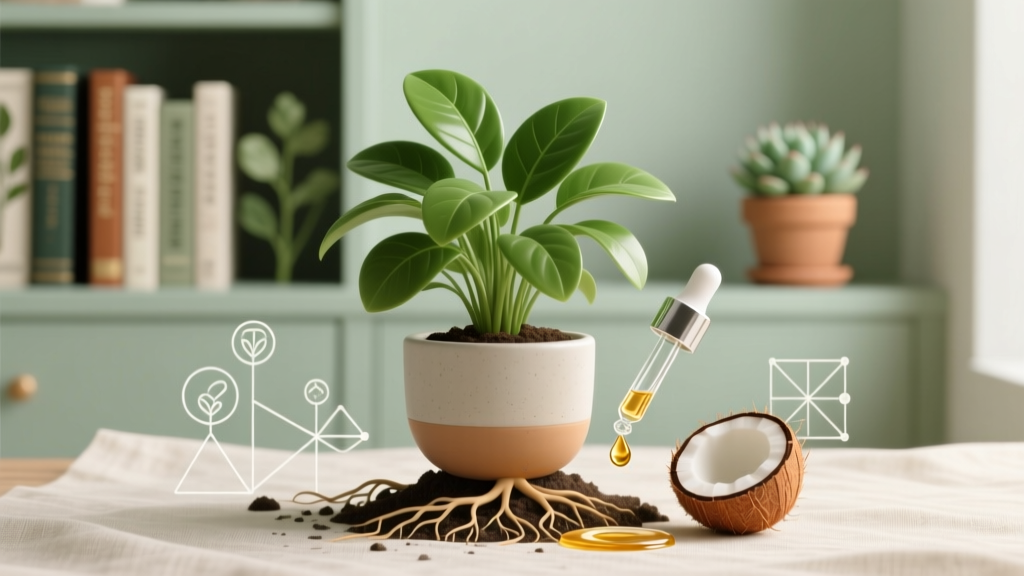 Is Coconut Oil Good for Indoor Plants Propagation Tips? The Truth About This Viral 'Root Booster' — What Science Says, Which Plants Actually Benefit, and 5 Safer, Proven Alternatives That Work Every Time