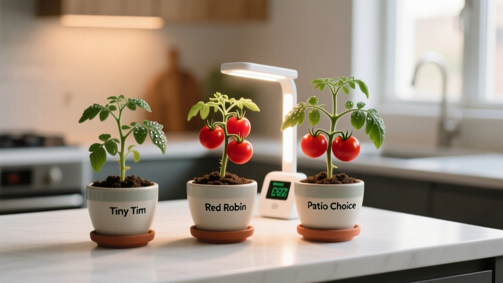 How Small Can I Get Tomatoes From Indoor Plant? Realistic Yields, Top Dwarf Varieties, & 7 Mistakes That Kill Your Harvest (Even With Full-Spectrum Lights)