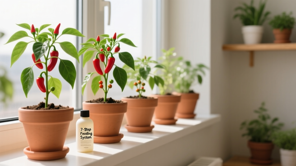How Do You Grow Chilli Plants Indoors Fertilizer Guide: The 7-Step Indoor Chilli Feeding System That Prevents Burn, Boosts Fruit Set, and Doubles Yield—Even in Low-Light Apartments (No Guesswork, No Waste)