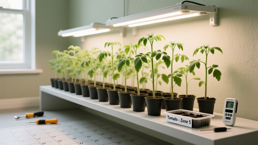 Stop Starting Seeds Too Early or Too Late: The Exact Ontario Indoor Seed-Starting Calendar for Bright Light Conditions (With Zone-Specific Dates, Light Setup Tips, and 7 Common Timing Mistakes That Kill Your Tomato Transplants)