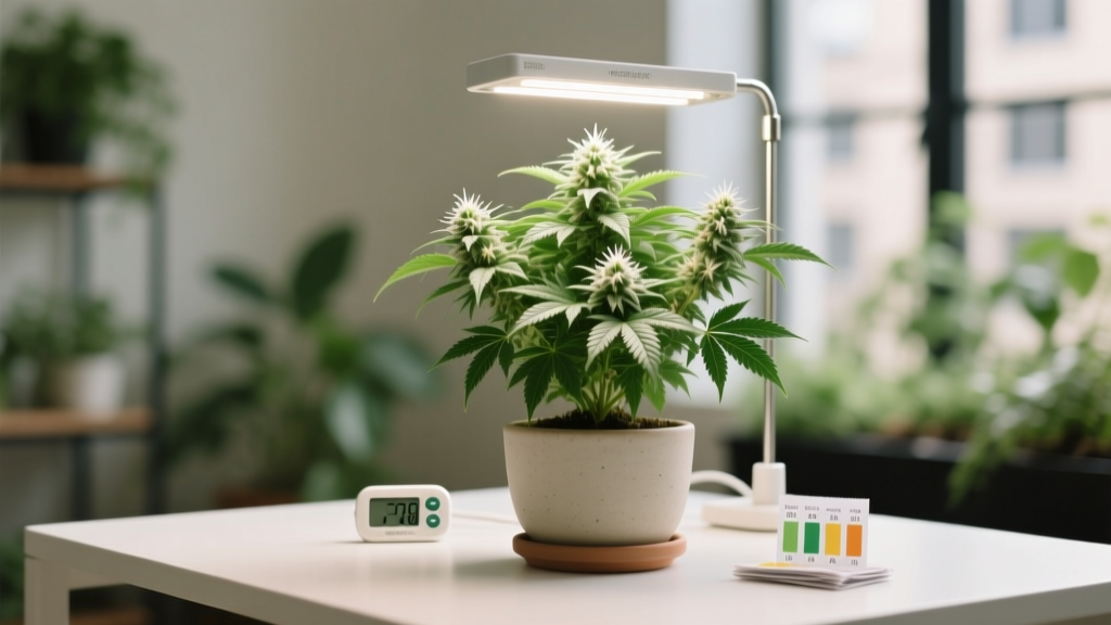 How to Flower Weed Plant Indoors: The 7-Step No-Mistake Guide That Prevents Stretch, Stress, and Premature Harvest (Even for First-Time Growers)