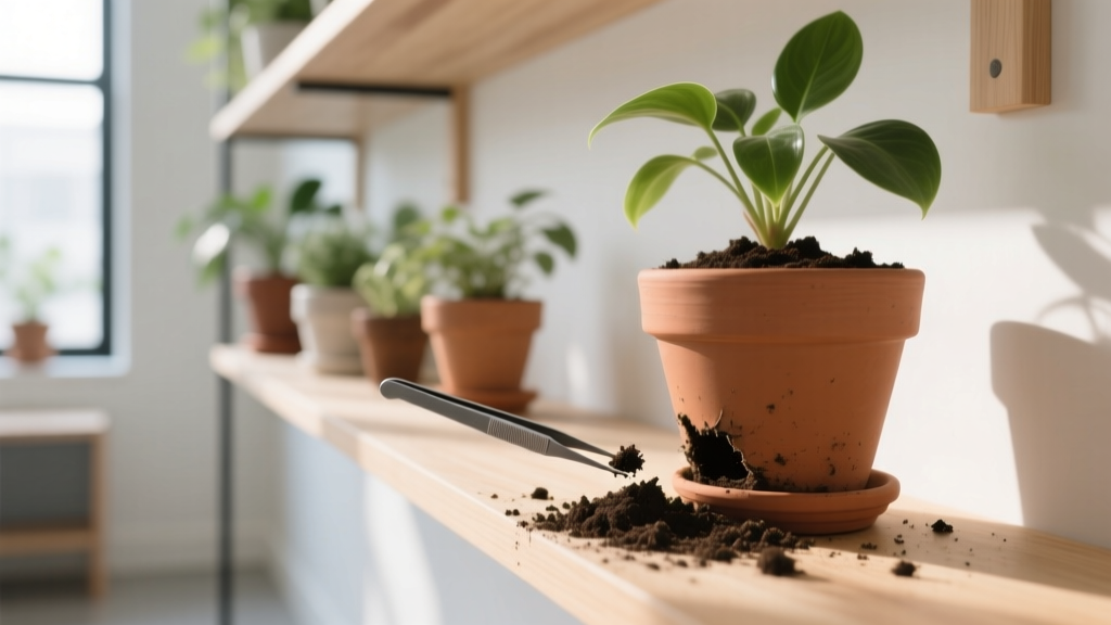 What’s Digging in My Indoor Potted Plants? 7 Science-Backed Steps to Stop the Damage—Without Killing Your Plants or Pets