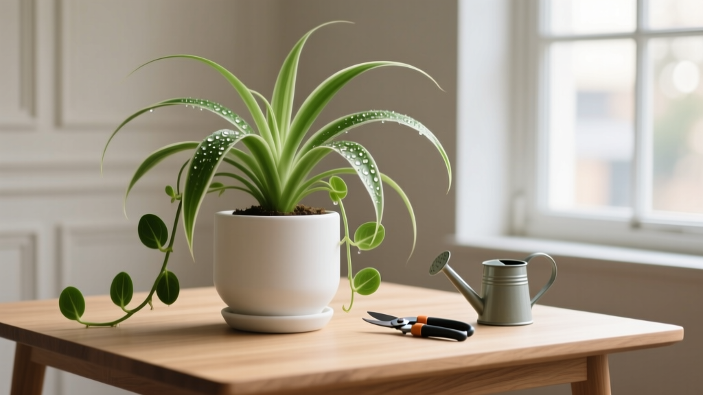 Small How to Take Care of an Indoor Spider Plant: The 7-Minute Weekly Routine That Prevents Brown Tips, Saves Water, and Doubles Your Baby Plants—No Green Thumb Required