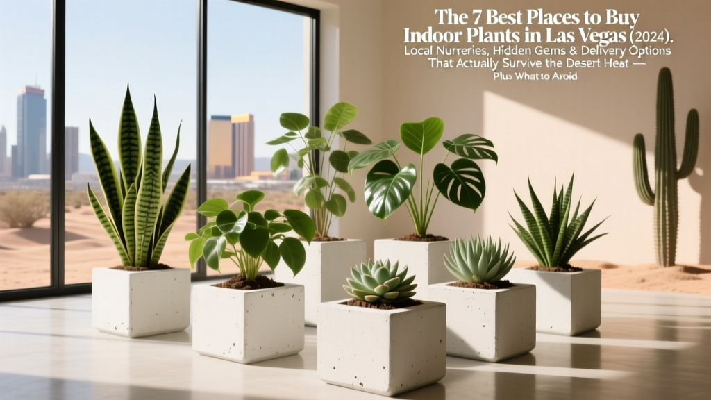 Best Indoor Plants in Las Vegas (2026)