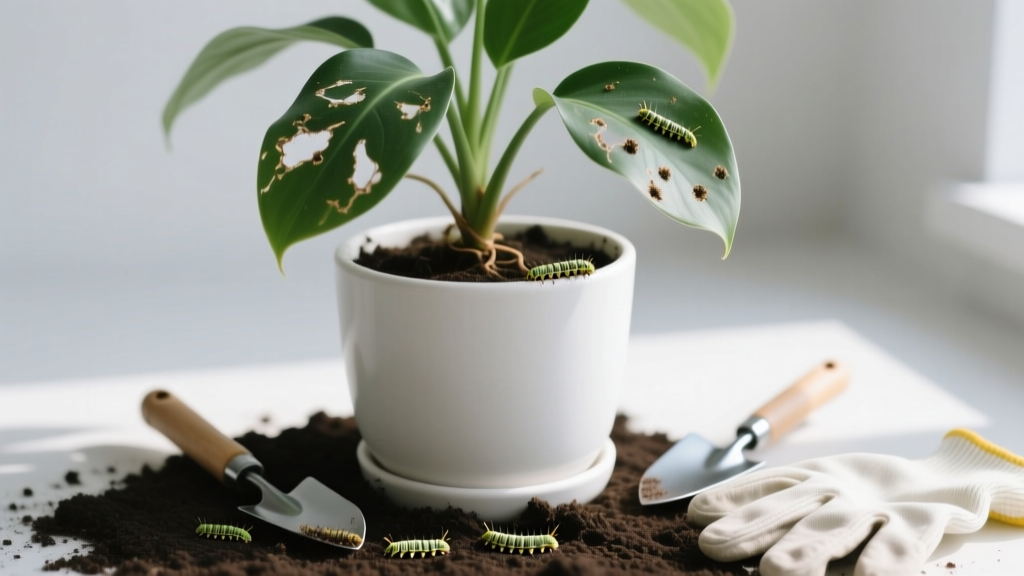 How to Get Rid of Caterpillars on Indoor Plants: A Repotting Guide That Actually Works — 7 Steps to Eliminate Hidden Larvae, Save Your Foliage, and Prevent Reinfestation Without Toxic Sprays or Guesswork