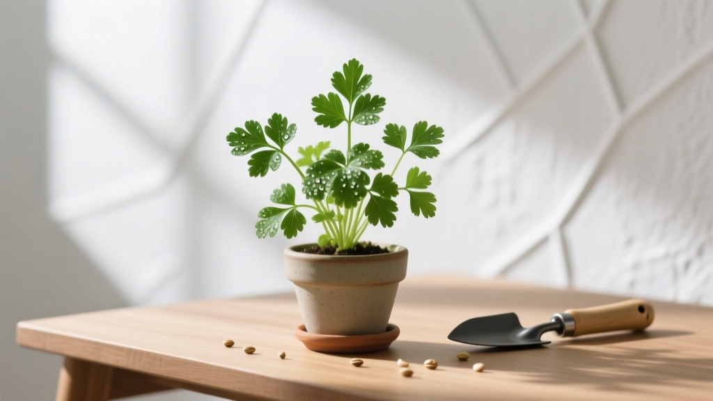 How to Take Care of Parsley Plant Indoors From Seeds: 7 Non-Negotiable Steps Most Beginners Skip (That Kill 83% of Seedlings Before Week 3)