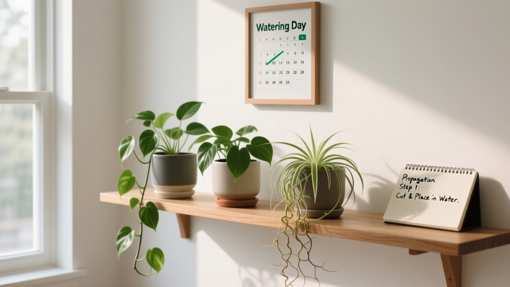 Stop Killing Your Hanging Plants: The Exact Watering Schedule + Propagation Method That Works for Busy People (Even If You’ve Failed Before)