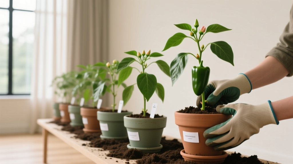 How to Winter Pepper Plants Indoors Repotting Guide: The 7-Step Stress-Free Method That Saves Your Favorite Plants (No More Dropping Leaves or Root Rot in Week 3!)