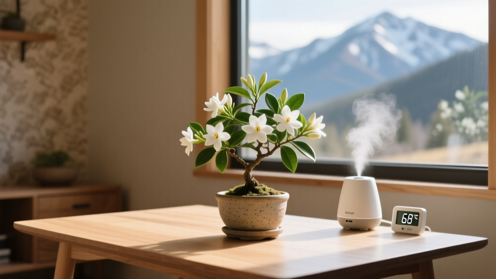 Can a Small Bonsai Gardenia Plant Survive and Flower Indoors in Colorado? Yes—But Only If You Master These 5 Non-Negotiable Indoor Microclimate Adjustments (Most Fail at #3)