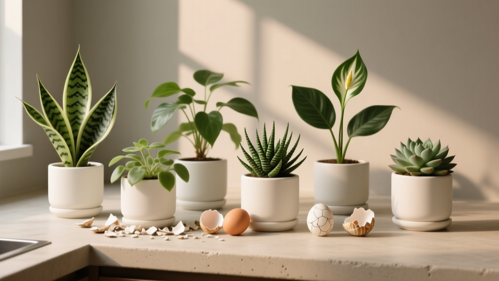 Stop Wasting Eggshells! 7 Low-Maintenance Indoor Plants That Actually Benefit From Them (Plus Exactly How & When to Use Them — No Guesswork)
