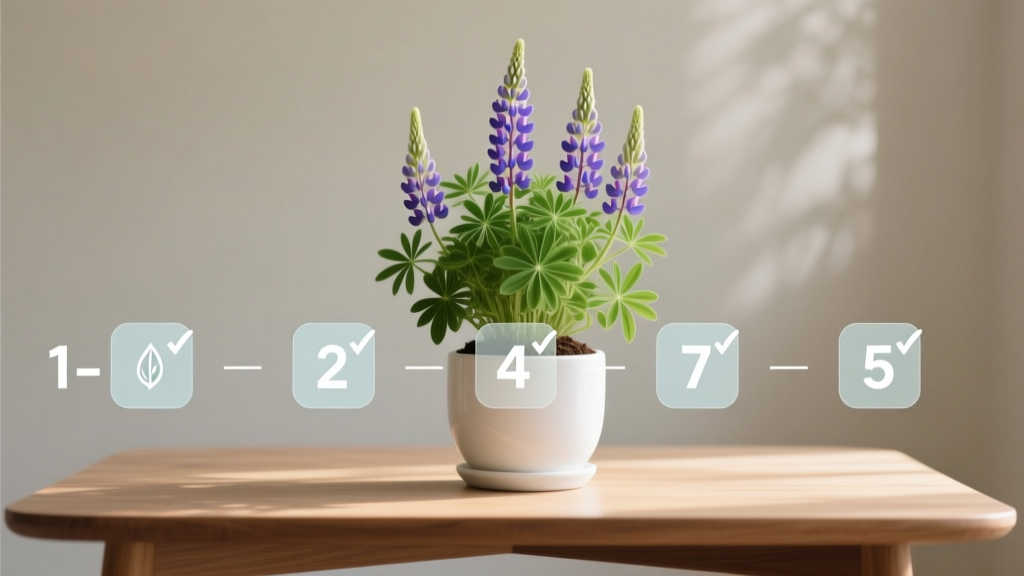 Stop Wasting Lupin Seeds: The Exact Indoor Planting Method That Beats Slow Growth (7-Step Checklist You Can Start Tonight)