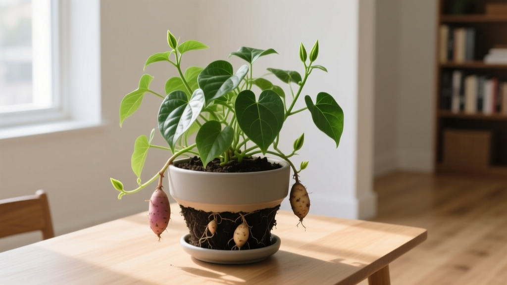 How to Grow Sweet Potato Plant Indoors Fertilizer Guide: The Truth About Indoor Sweet Potatoes — Why Most Fail at Fertilizing (and How to Get 3x More Vines, Healthier Leaves, and Even Edible Tubers Without Overfeeding)