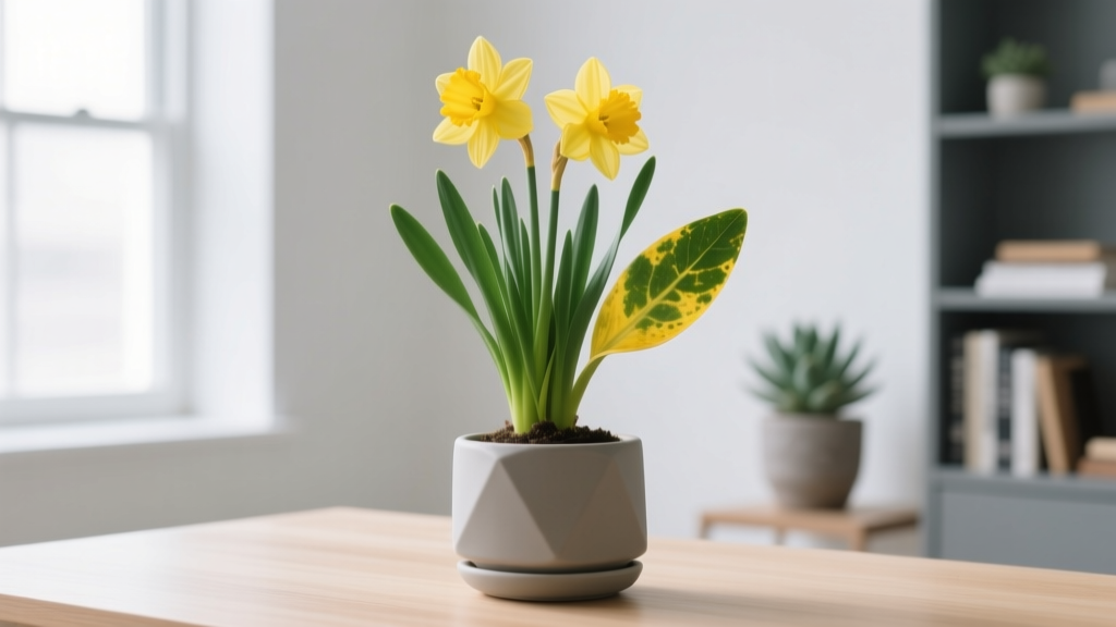 How to Take Care of a Daffodil Plant Indoors with Yellow Leaves: 7 Science-Backed Fixes That Stop Chlorosis in 3–10 Days (Not Just ‘Wait and See’)