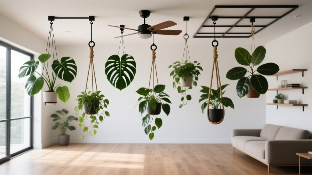 The Best How to Hang Indoor Plants from Ceiling Without Drilling: 7 Non-Damaging Methods That Actually Hold Weight (No Landlord Fines, No Drywall Cracks, No Regrets)