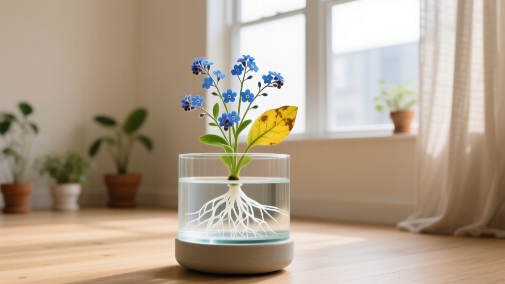 Yes, Forget-Me-Not *Can* Be Grown Hydroponically Indoors—But Yellow Leaves Mean Something’s Off: Here’s Exactly What to Fix (Step-by-Step for Beginners)