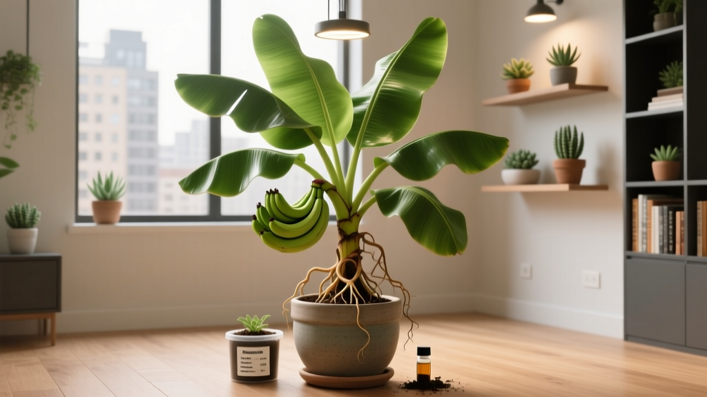 Yes, Banana Plants *Can* Grow Indoors — But 92% Fail at Propagation: Here’s the Exact Step-by-Step Method (With Light, Soil & Rooting Hormone Specs) That Works in Apartments, Basements & Low-Light Homes