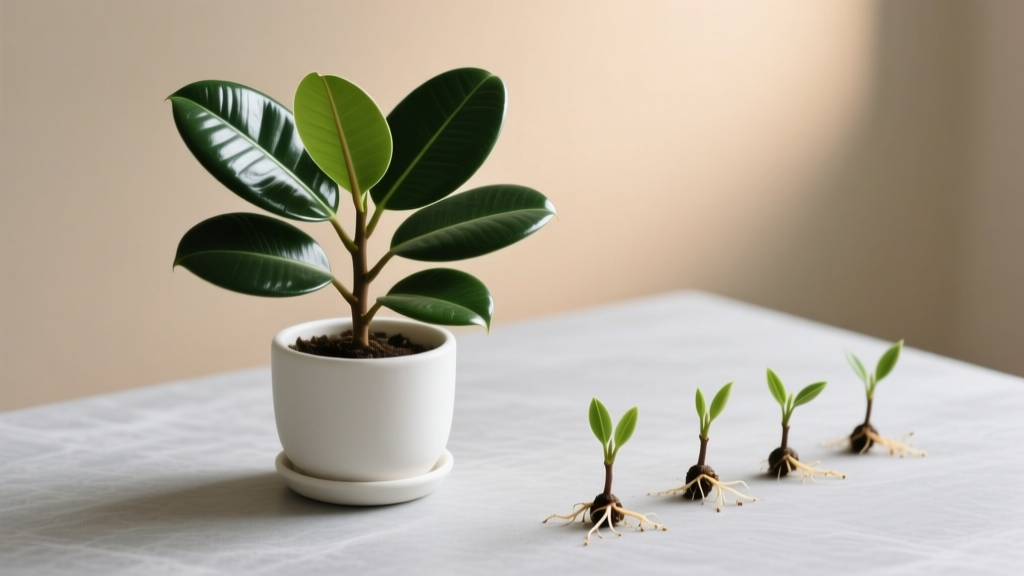 Stop Killing Your Rubber Plant: The Only 4-Step Propagation Guide That Actually Works (Even If You’ve Failed 3 Times Before — No Rooting Hormone Required)