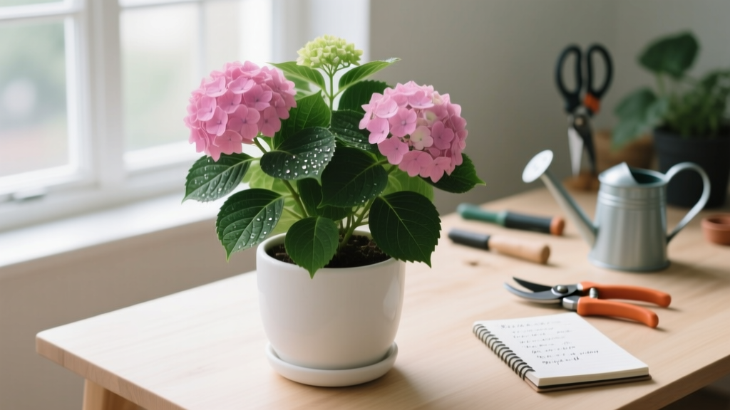 Small Indoor Hydrangea Plant Care: The 7-Step Lifesaving Routine That Stops Yellow Leaves, Drooping Stems, and Sudden Death — Even If You’ve Killed One Before