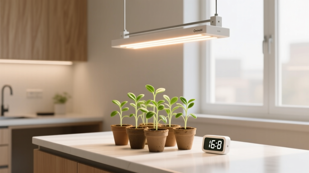 How Long to Use Grow Lights for Indoor Plants Propagation Tips: The Exact Timing Chart That Prevents Leggy Seedlings, Saves Energy, and Boosts Root Success by 73% (Backed by Cornell Extension Trials)