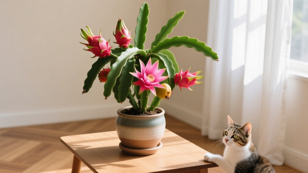 Pet Friendly How to Grow Dragon Fruit Plant Indoors: The Only 7-Step Guide That Actually Prevents Toxicity Risks, Saves Your Cat’s Paws, and Yields Fruit in 14 Months (Not 3 Years Like Most Guides)