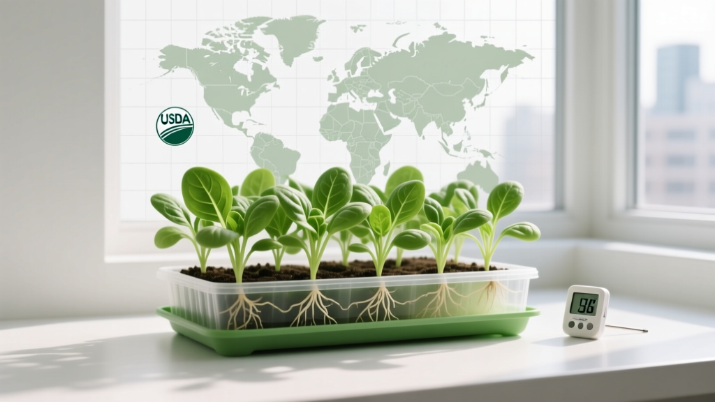 Stop Wasting Weeks: The Exact Indoor Spinach Seed Planting Window That Guarantees Fast, Bolt-Resistant Harvests (Backed by USDA Zone Data & 7-Year Trial Results)