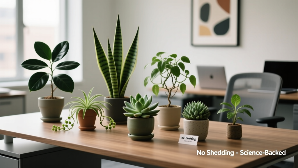 Why Your Office Desk Plant Keeps Dropping Leaves (and 7 Low-Maintenance Indoor Plants That *Actually* Thrive on Desks Without Shedding — Backed by Horticultural Science)