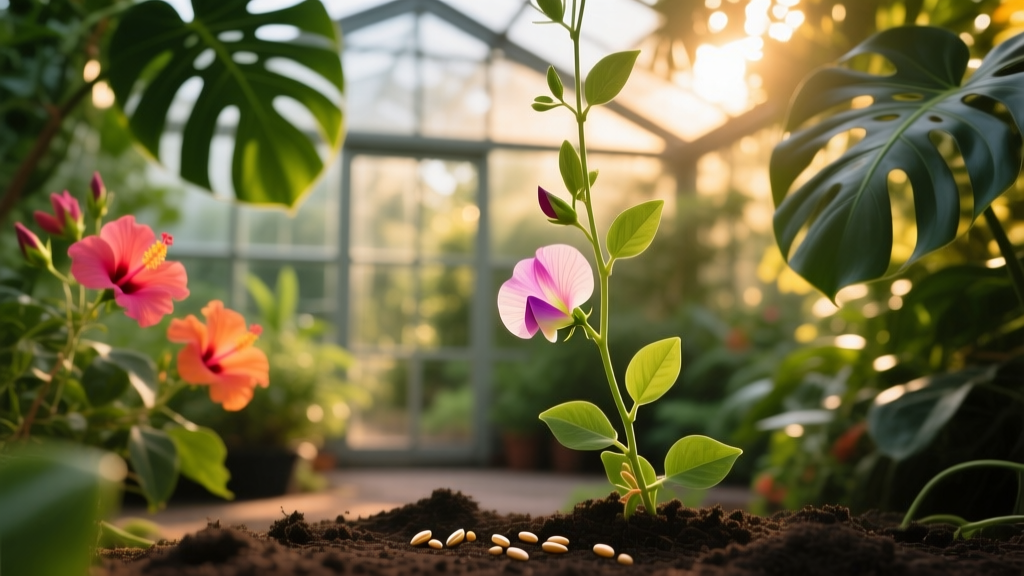 Tropical Gardeners, Stop Starting Sweet Peas Too Early Indoors: The Exact 4-Week Window That Doubles Your Bloom Yield (Backed by RHS Trials & Zone 10 Grower Data)