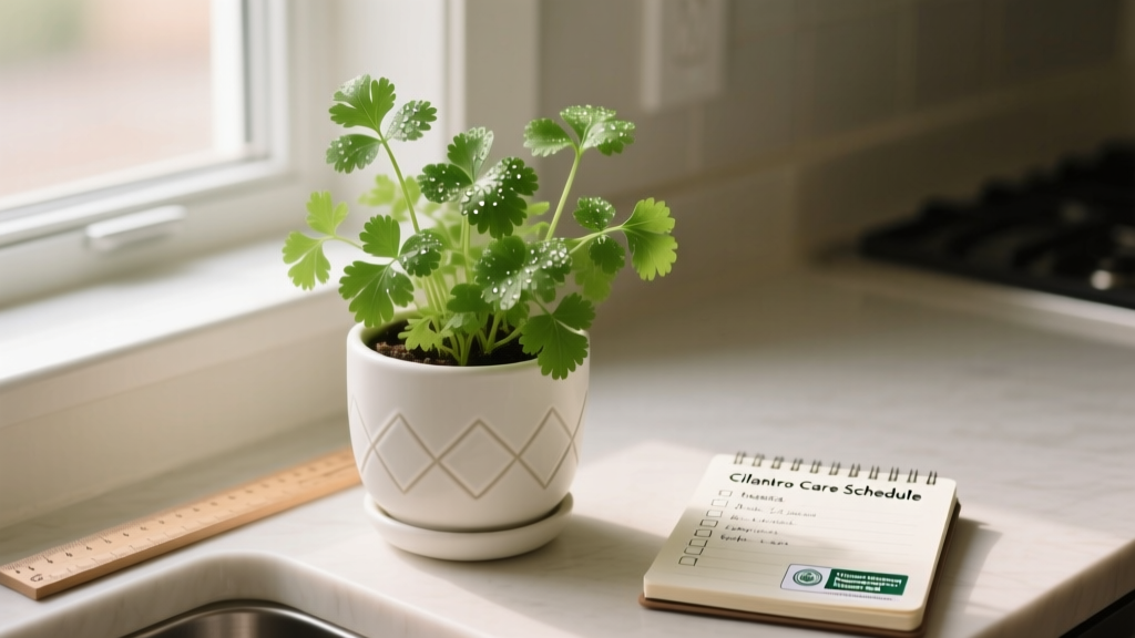 How to Help Indoor Cilantro Plant Thrive Fertilizer Guide: The 5-Minute Weekly Routine That Stops Yellowing, Bolting, and Stunted Growth—Backed by University Extension Research