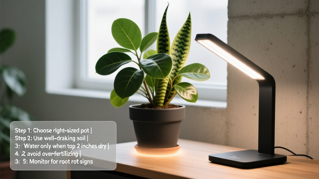 How Many Lux to Grow Plants Indoors + Repotting Guide: The Exact Light Levels & Step-by-Step Repotting Checklist That Prevents Root Rot, Leggy Growth, and Wasted Money on Useless Grow Lights