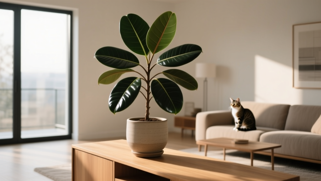 Rubber Plants Are Toxic to Cats — Here’s Exactly How to Care for Them Indoors Without Risk: 7 Vet-Approved Safety Steps, Non-Toxic Alternatives, and Real-Life Owner Mistakes That Led to ER Visits