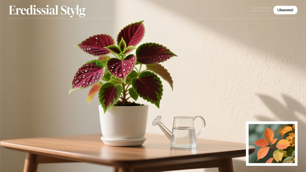 Is a coleus an indoor plant watering schedule? Here’s the *exact* weekly routine (with seasonal adjustments) that prevents root rot, keeps leaves vibrant, and works for every home—even if you’ve killed 3 coleuses before.