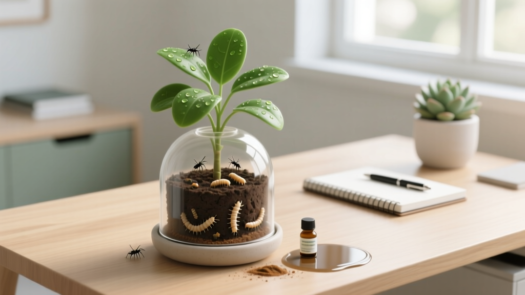 How to Treat Gnats in Indoor Plants: 7 Proven, Non-Toxic Steps That Kill Larvae at the Source (Not Just the Adults)—And Why Sticky Traps Alone Are Failing You Right Now