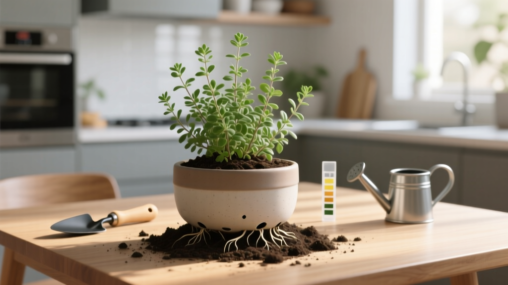 The Indoor Thyme Soil Mix Mistake 92% of Growers Make (And Exactly How to Fix It — 3 Custom Recipes, pH Testing Tips, & Drainage Hacks That Prevent Root Rot)