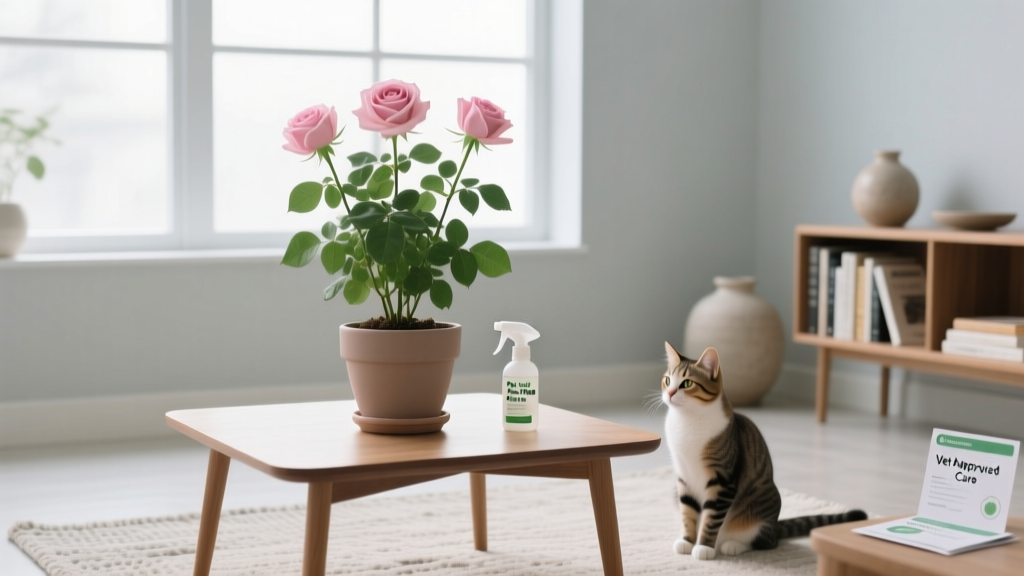 Toxic to Cats? Why Is My Indoor Rose Plant Dying — The 7 Hidden Causes (Including Pet-Safe Alternatives & Vet-Approved Rescue Steps)