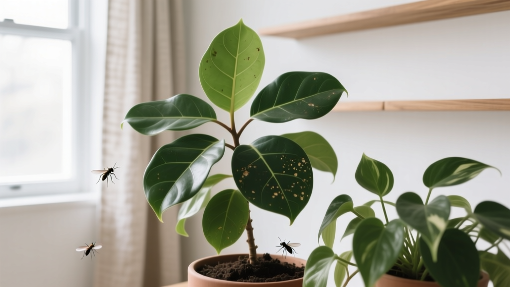 How to Get Rid of Flying Bugs in Indoor Plants for Good: 7 Science-Backed Steps That Actually Work (No More Sticky Leaves, Wilting, or Tiny Gnats Swarming Your Coffee Table!)