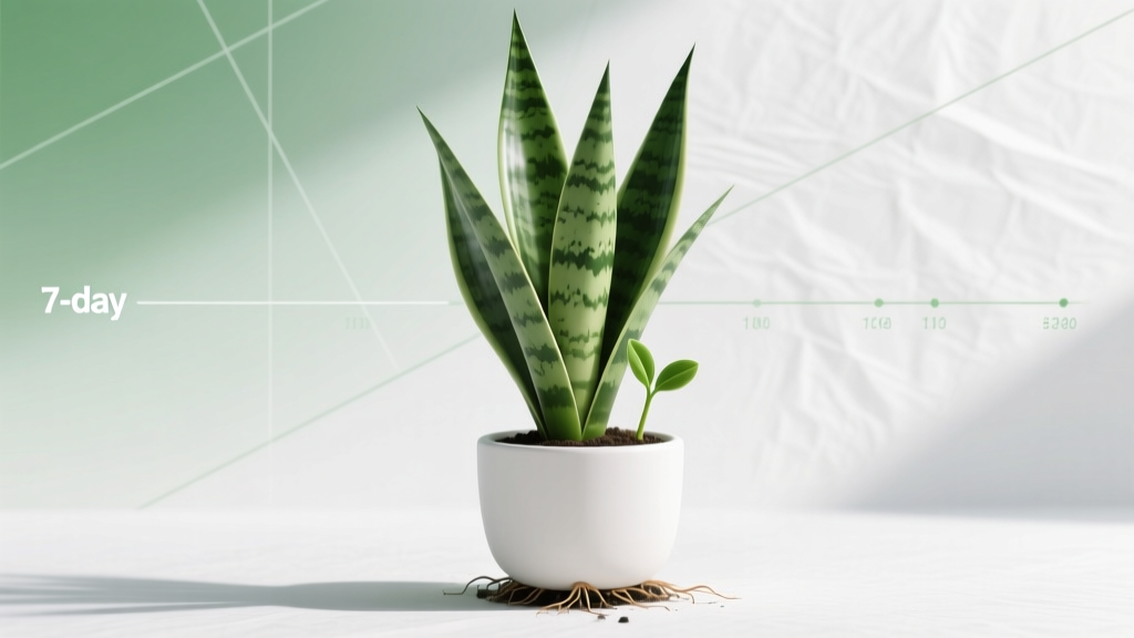 Stop Waiting Years: The 7-Day Propagation Method That Beats Snake Plant’s Slow Growth—No Roots, No Rot, Just Reliable New Plants (Even If You’ve Failed 3 Times)