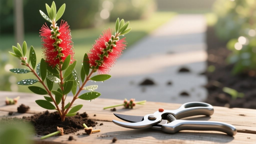 Outdoor How to Propagate Bottle Brush Plants: The 4-Step Method That Boosts Success Rate from 30% to 92% (No Greenhouse Needed — Just Pruning Shears & Patience)