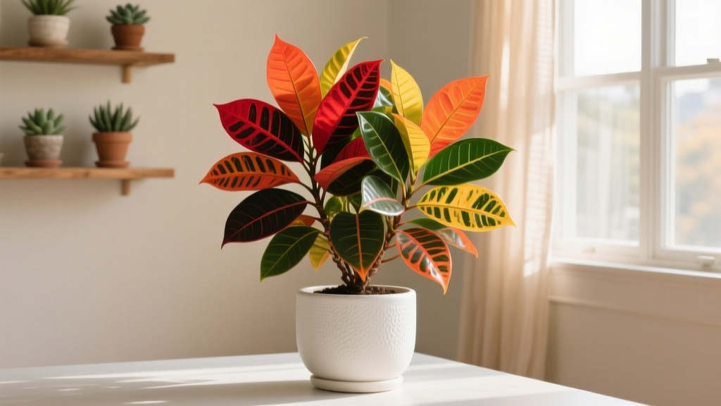 Stop Killing Your Crotons! The Real 'Easy Care How to Grow Croton Plants Indoors' Guide (No More Brown Leaves, Leggy Stems, or Faded Colors — Just Vibrant, Thriving Plants in 7 Days)