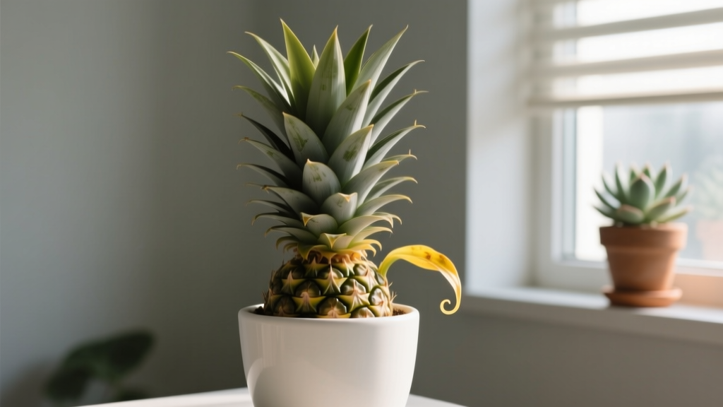 Why Your Indoor Pineapple Plant Isn’t Flowering (and Why That’s Why It’s Not Edible)—A Botanist-Backed Guide to Managing Expectations, Fixing Growth Stalls, and Knowing When to Let Go