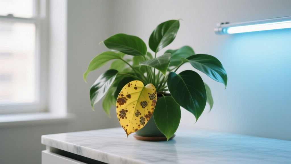 Do lights have any effect on indoor plants rust with yellow leaves? Yes — and here’s exactly how LED, fluorescent, and natural light trigger fungal rust *and* chlorosis (with 5 proven fixes you can apply tonight)