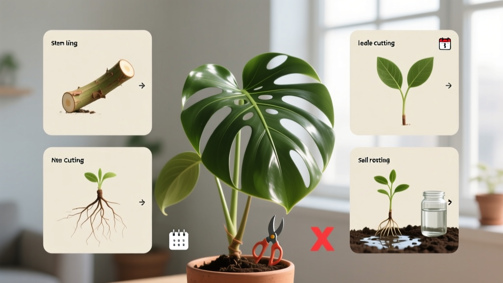 How Do You Propagate a Swiss Cheese Plant? 5 Foolproof Methods (With Timing, Tools & Troubleshooting) — Skip the Root Rot & Grow 3 New Plants in 4 Weeks