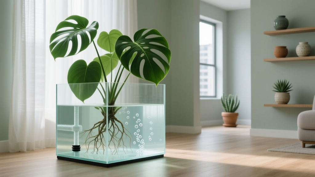 Stop Drowning Your Large Indoor Water Plants: The 7-Step No-Drain, Low-Light, Zero-Algae System That Actually Works (Even in Apartments Without Windows)