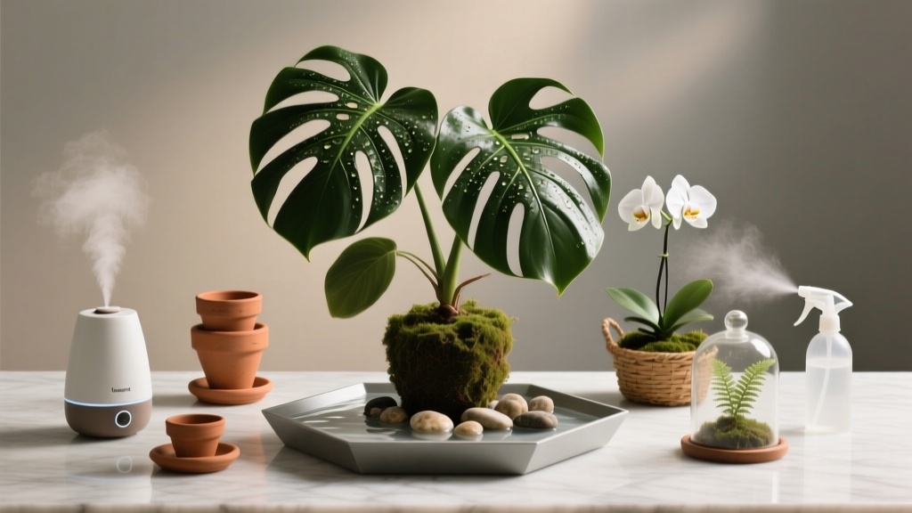 Do Pebble Trays Work for Humidity Indoor Plants? The Truth—Backed by Horticultural Science, Not Myths—Plus 5 Better Alternatives That Actually Raise Leaf-Level Humidity