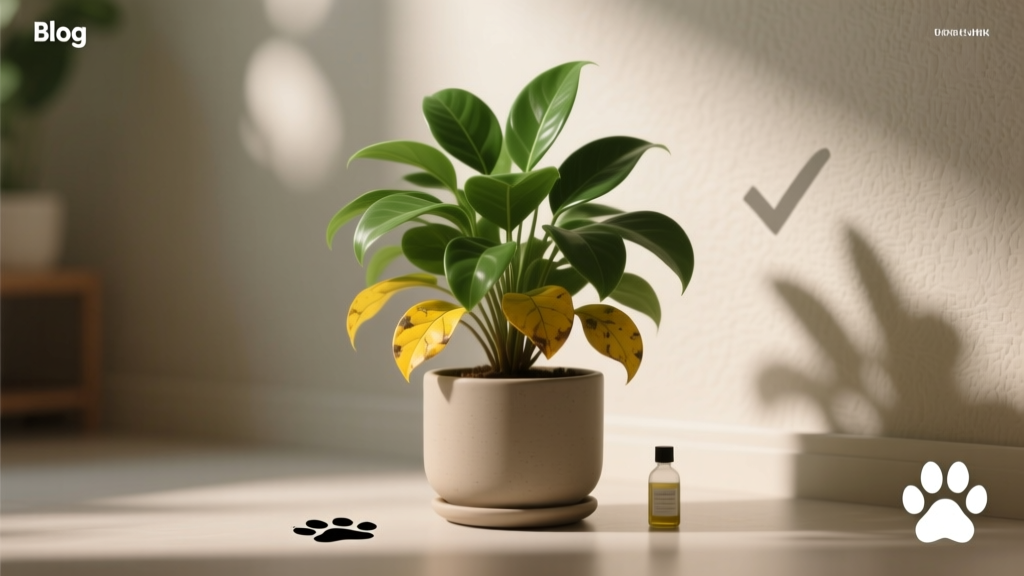 Pet Friendly Why Do Indoor Plants Leaves Turn Yellow? 7 Hidden Causes You’re Overlooking (Including Toxicity Traps & Vet-Approved Fixes)