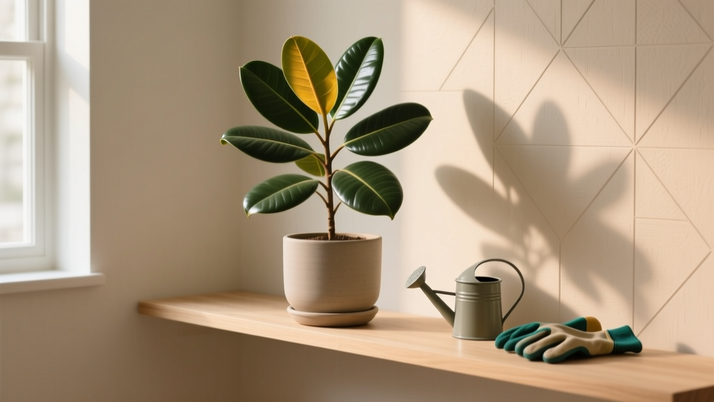 How to Care for Rubber Tree Plant Indoors for Beginners: 7 Non-Negotiable Steps That Prevent Yellow Leaves, Leaf Drop, and Root Rot (Even If You’ve Killed Plants Before)